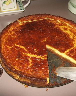 Чизкейк из Маскарпоне с апельсновой цедрой