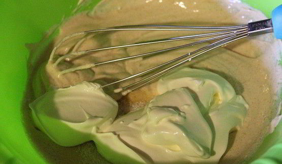 чизкейк из ряженки с печеньем