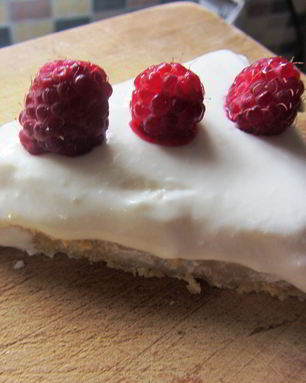 Чизкейк из творога на агар-агаре