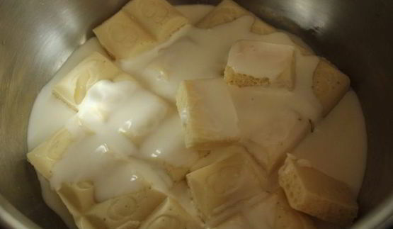 чизкейк с белым шоколадом и малиной