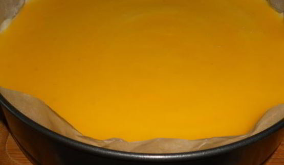 чизкейк с фруктами и желе