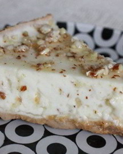 Рецепт чизкейка с пралине из грецких орехов