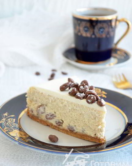 Рецепт чизкейка с ромом и изюмом