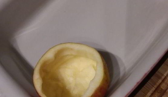 чизкейк в яблоке