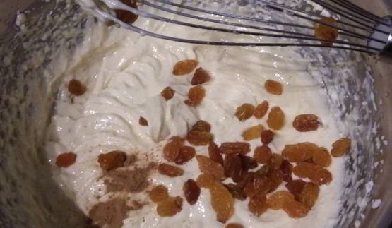 чизкейк в яблоке