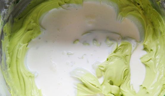 фисташковый чизкейк с малиной