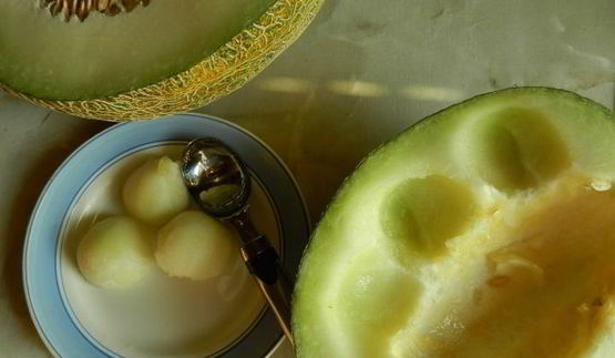 имбирный чизкейк с дыней