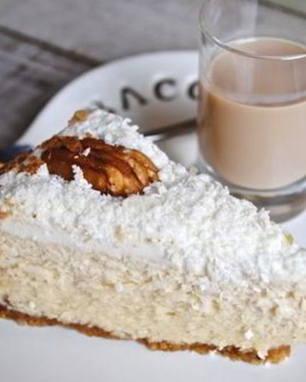 Рецепт ирландского чизкейка с орехами пекан