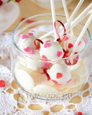 Кейк-попсы со вкусом чизкейка