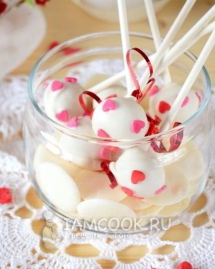 Рецепт кейка-попсов со вкусом чизкейка