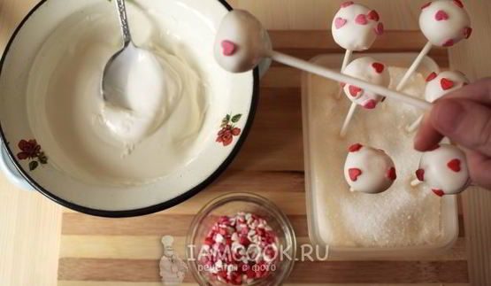 кейк-попсы со вкусом чизкейка