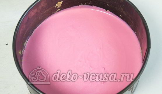 клубничный чизкейк с творогом без выпечки