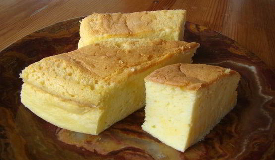 нежный японский чизкейк