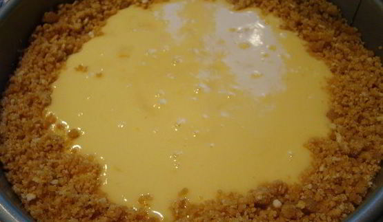 нью-йорк чизкейк с ореховым штрейзелем