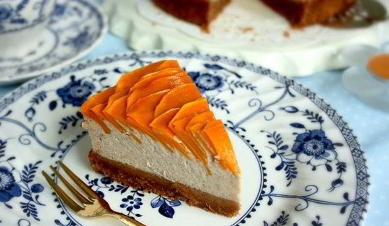 пряный чизкейк тыквенная роза