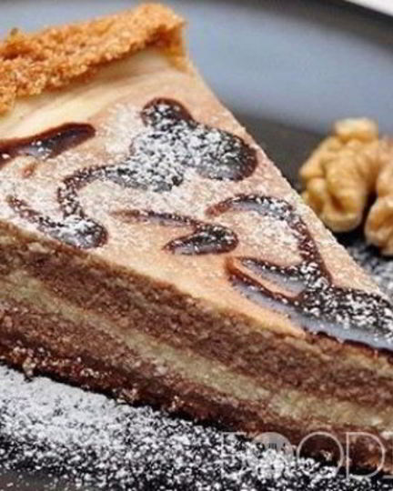 Рецепт шоколадна-творожного чизкейк в мультиварке