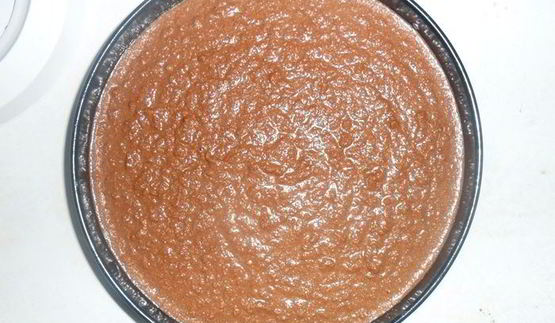 шоколадный чизкейк с кокосовыми вафлями и черносливом