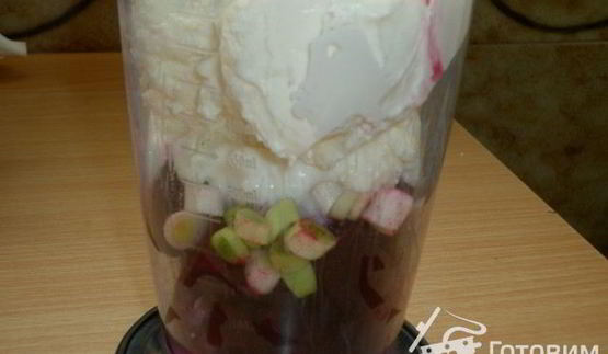 свекольный чизкейк с семгой