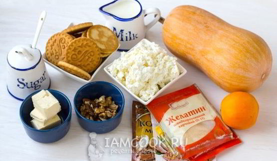 тыквенный чизкейк