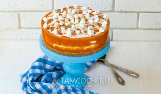 тыквенный чизкейк