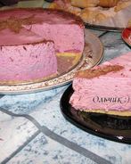 Воздушный Черри-Чизкейк без выпечки