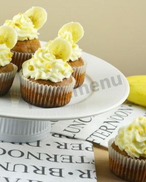 Банановые капкейки