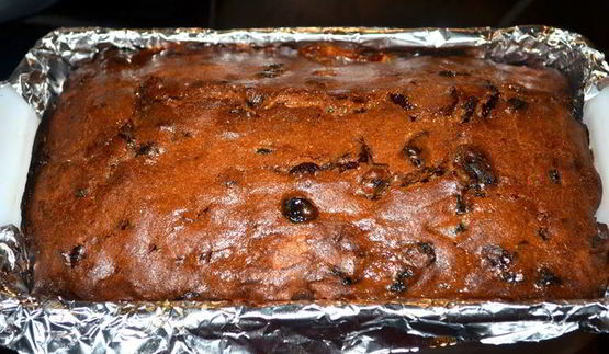 фруктовый кекс на стауте