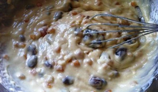 йогуртовые кексики с цукатами