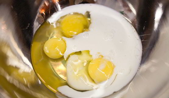 кабачковый кекс с козьим сыром