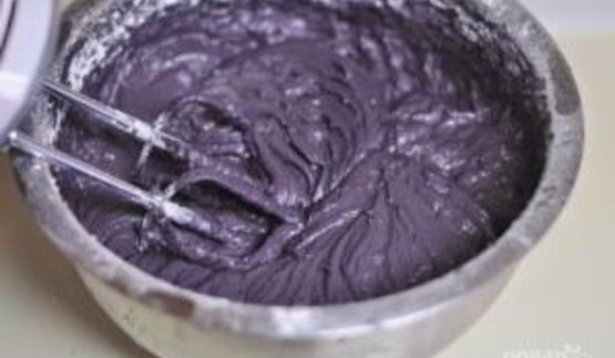 капкейки фиолетовый бархат