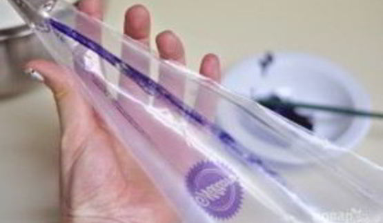 капкейки фиолетовый бархат