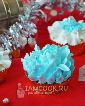 Капкейки с маком