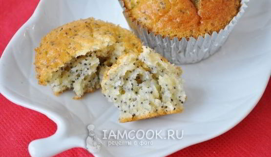 капкейки с маком
