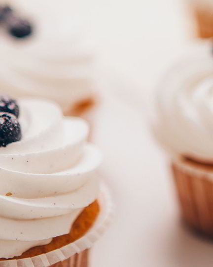 Рецепт капкейков со сливочным сыром