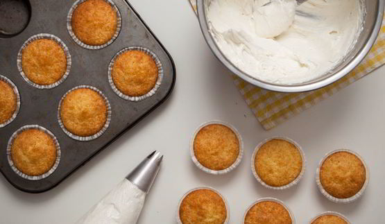 капкейки со сливочным сыром