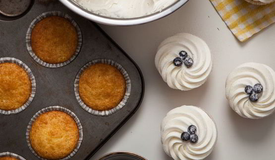 капкейки со сливочным сыром