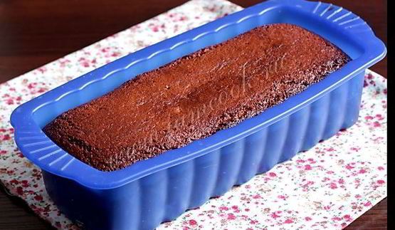 карамельный кекс на кукурузной муке