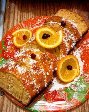 Кекс Апельсиновая ваниль с ромом