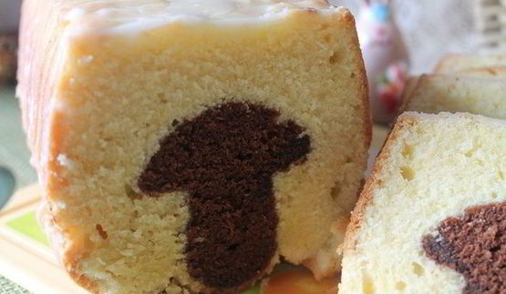 кекс боровичок под лимонной шапочкой