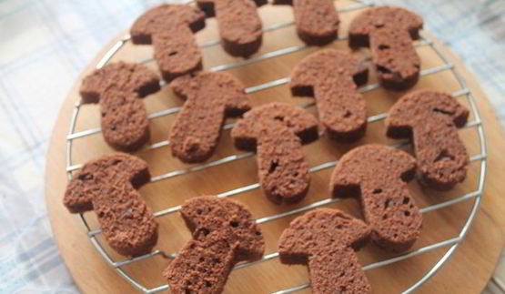 кекс боровичок под лимонной шапочкой