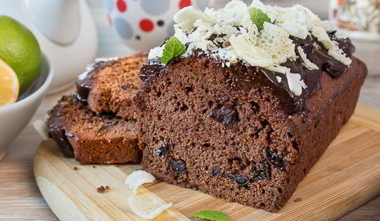 кекс чернослив в шоколаде