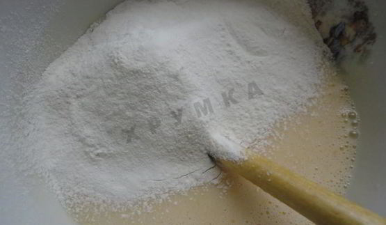 кекс на сгущенном молоке