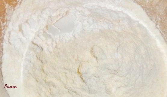 кекс с белым шоколадом и лаймом