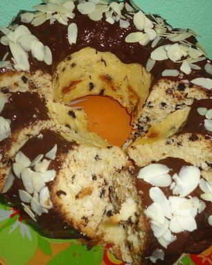 Кекс с шоколадной крошкой