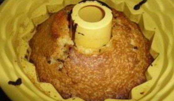 кекс с шоколадной крошкой