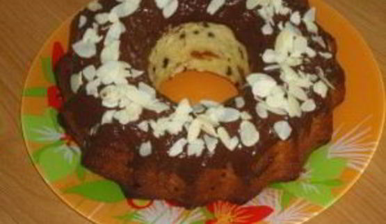 кекс с шоколадной крошкой