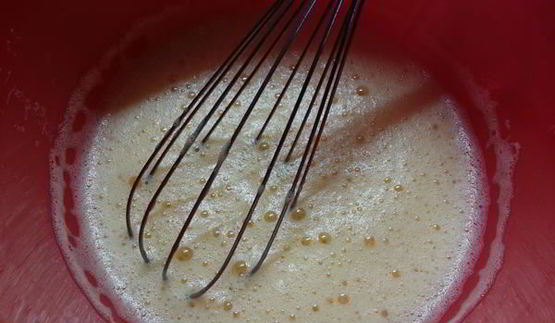 кекс с сыром и черешней