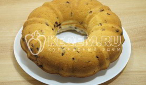 кекс с ягодами