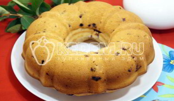 кекс с ягодами