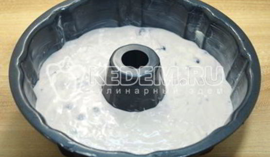 кекс с ягодами